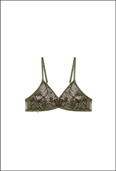 Bralette Ikigai - Dark Green-Black Limba