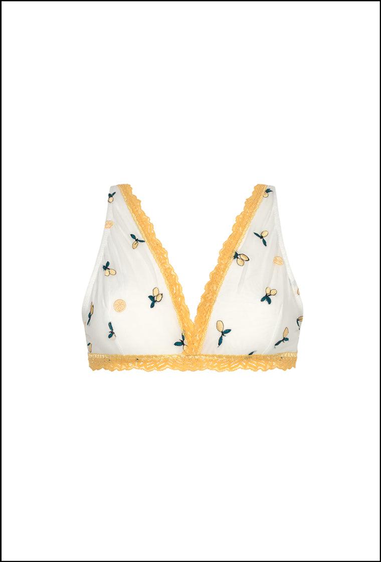 Bralette Nami - White-Black Limba