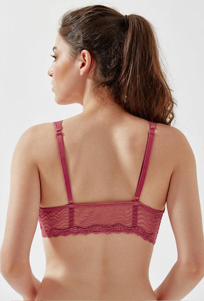 Bralette Nary - Mauvewood-Black Limba