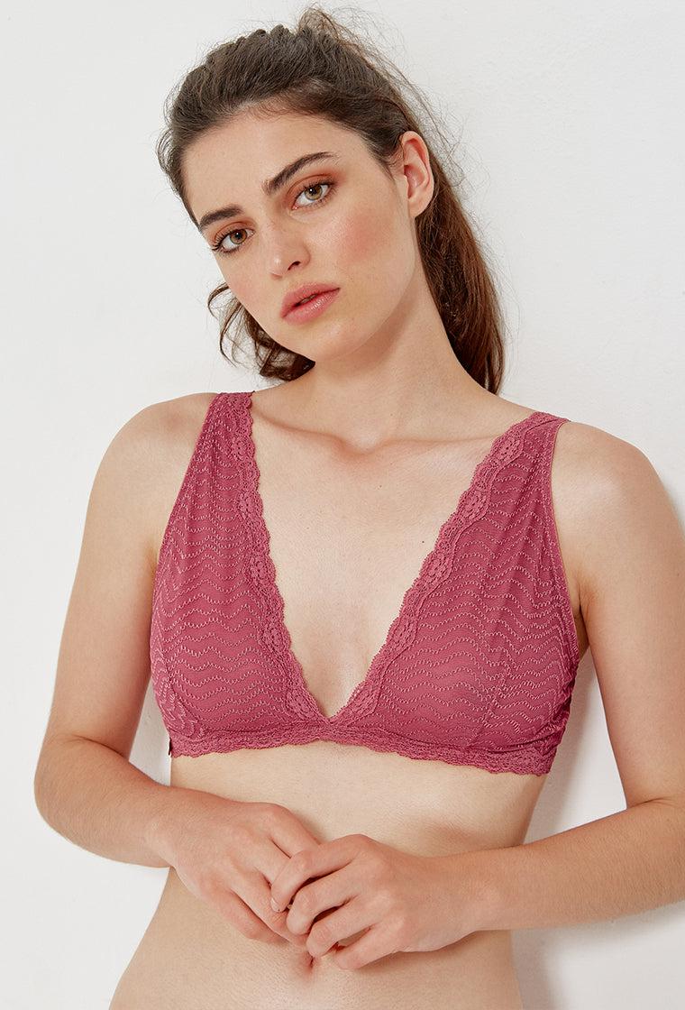 Bralette Nary - Mauvewood-Black Limba