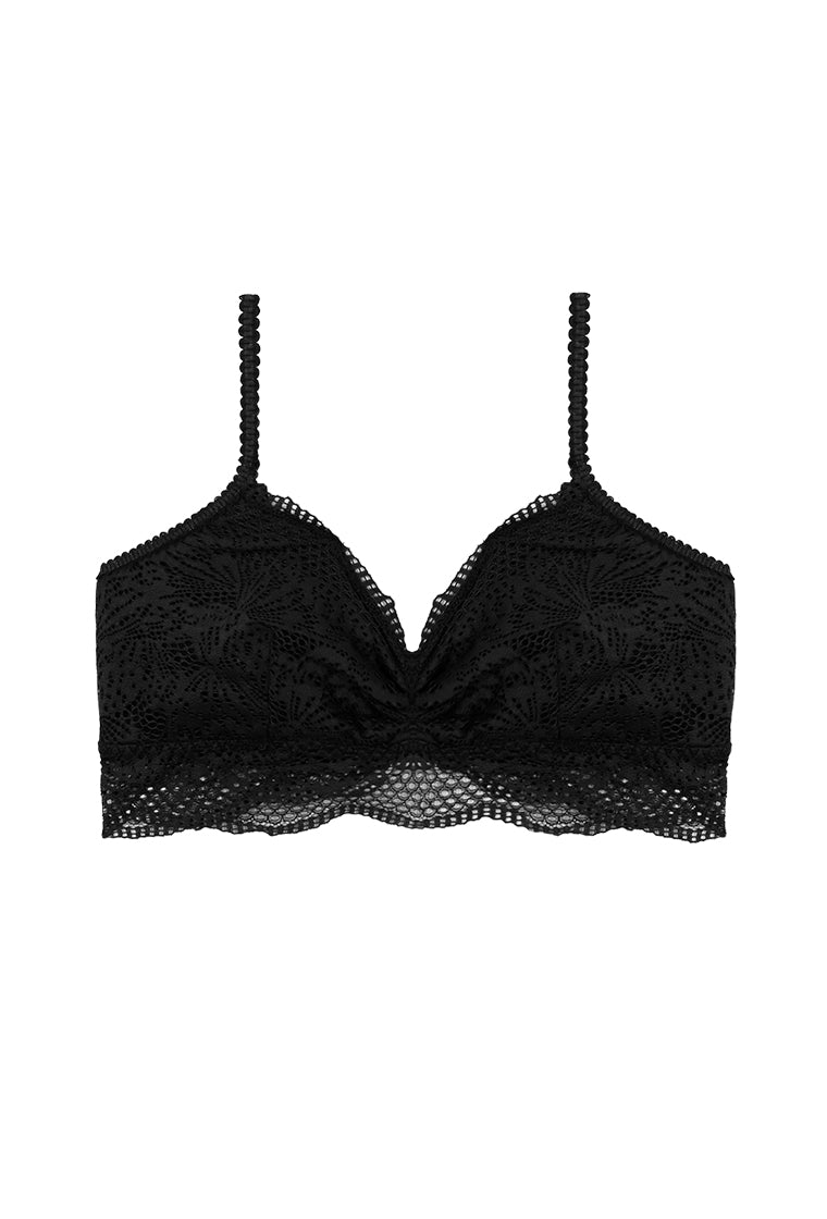 Bralette balconette Carrie - Black-Black Limba