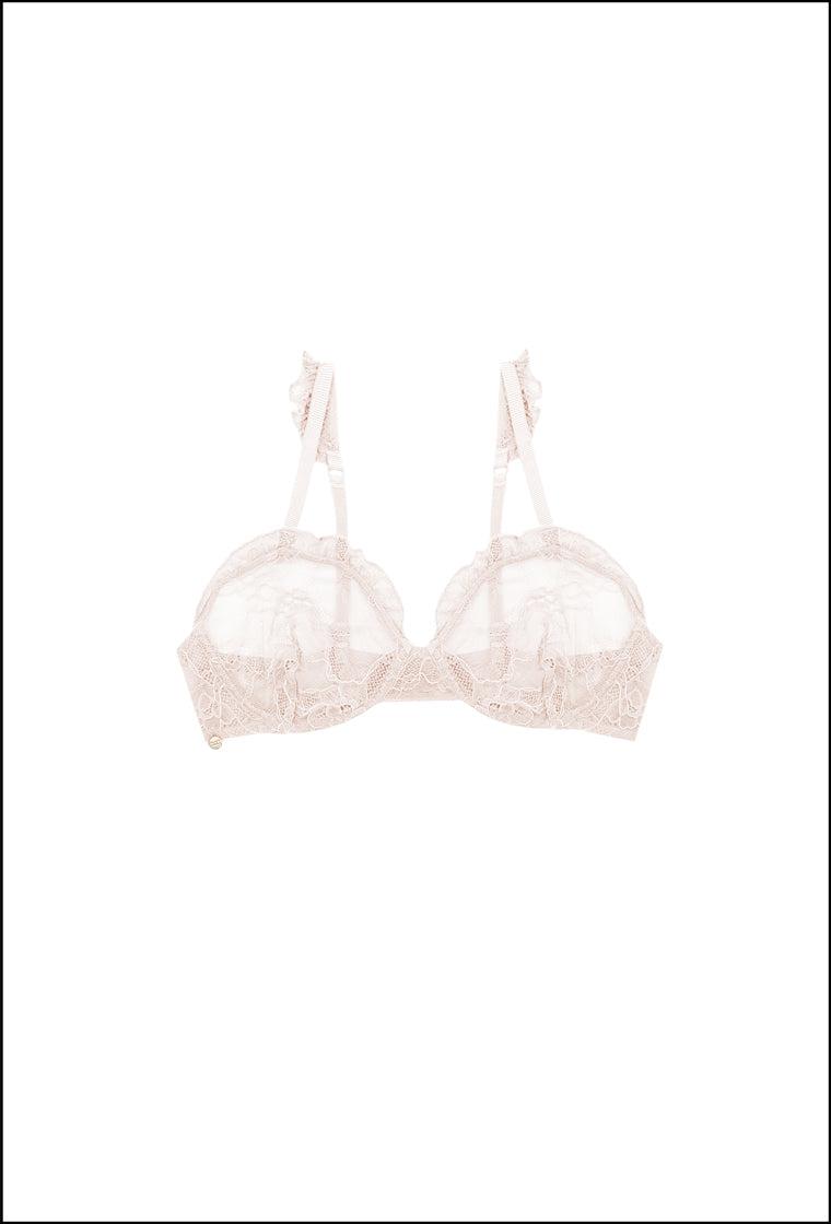 Bralette balconette Frilly - Peony-Black Limba