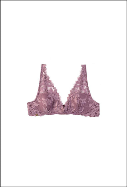 Bralette falso aro Saona - Elderberry-Black Limba