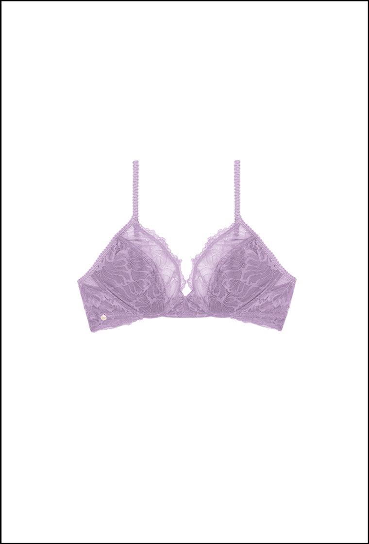 Bralette halter Airy - Orchid-Black Limba