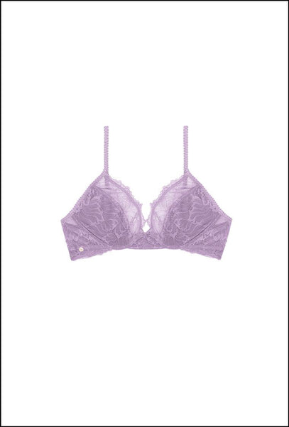 Bralette halter Airy - Orchid-Black Limba