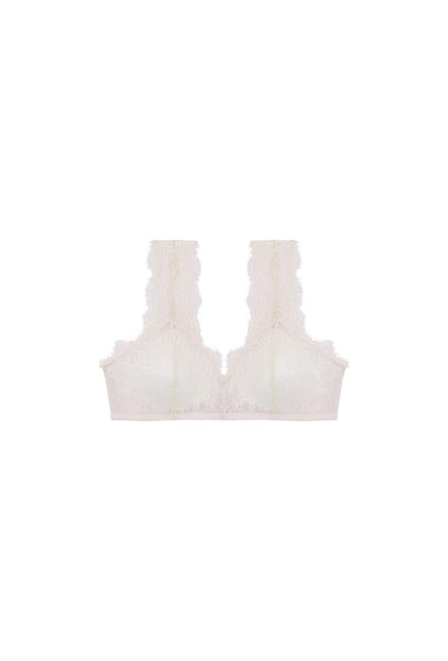 Bralette halter Dulcet - Cream-Black Limba