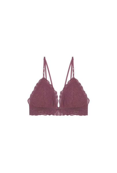 Bralette halter Mojave - Rose-Black Limba