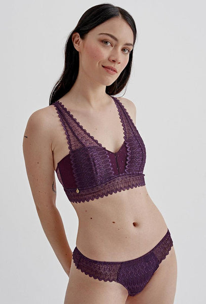 Bralette preformado Jade - Blackberry-Black Limba