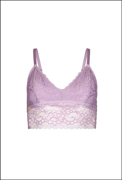 Bralette triangular Indah - Lila-Black Limba