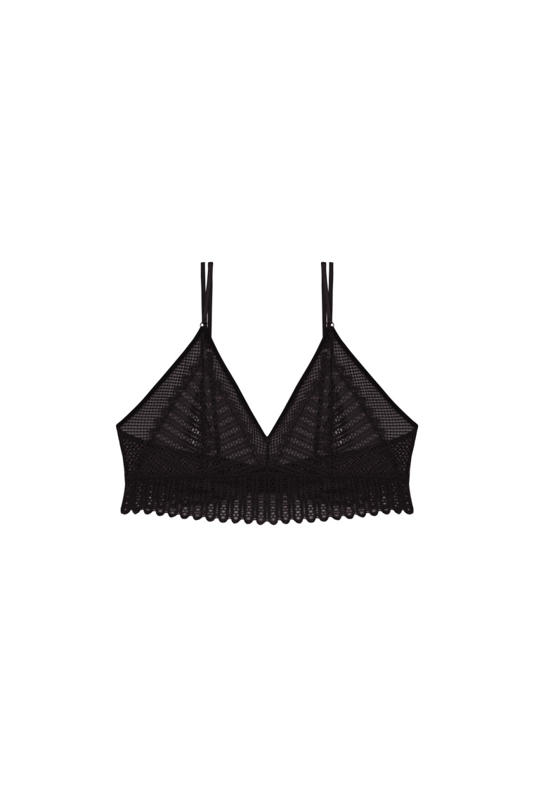 Bralette triangular Masaya - Black-Black Limba