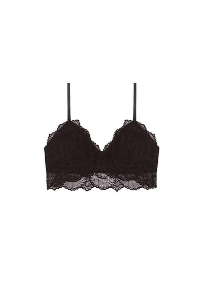 Bralette triangular Maze - Black-Black Limba