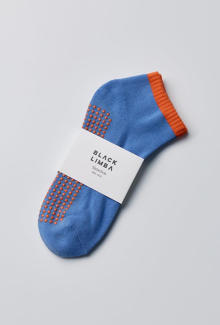 Calcetines cortos pilates Core - Blue-Black Limba