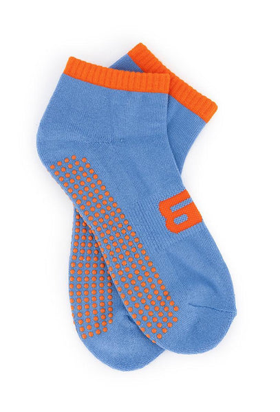 Calcetines cortos pilates Core - Blue-Black Limba