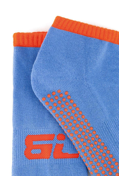 Calcetines cortos pilates Core - Blue-Black Limba