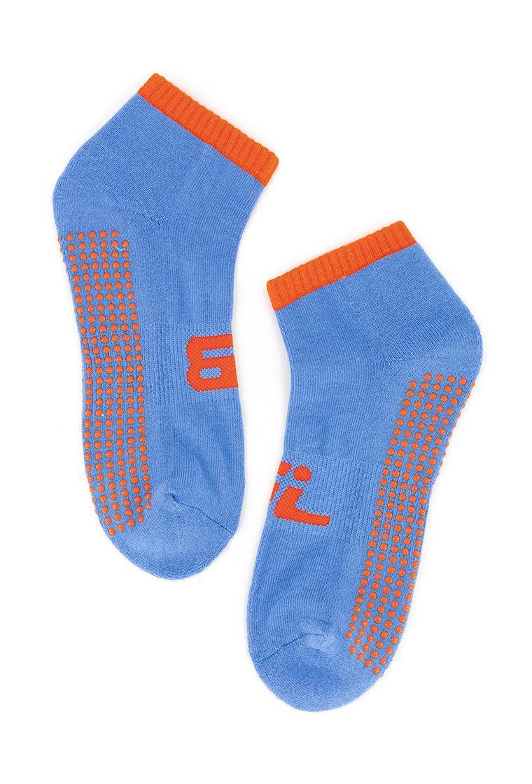 Calcetines cortos pilates Core - Blue-Black Limba