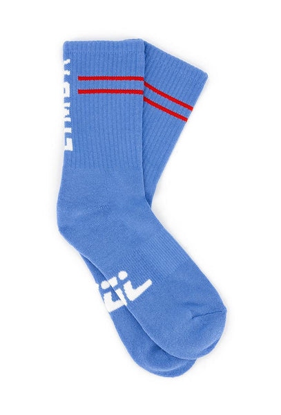 Calcetines largos Grip - Blue & Coral-Black Limba