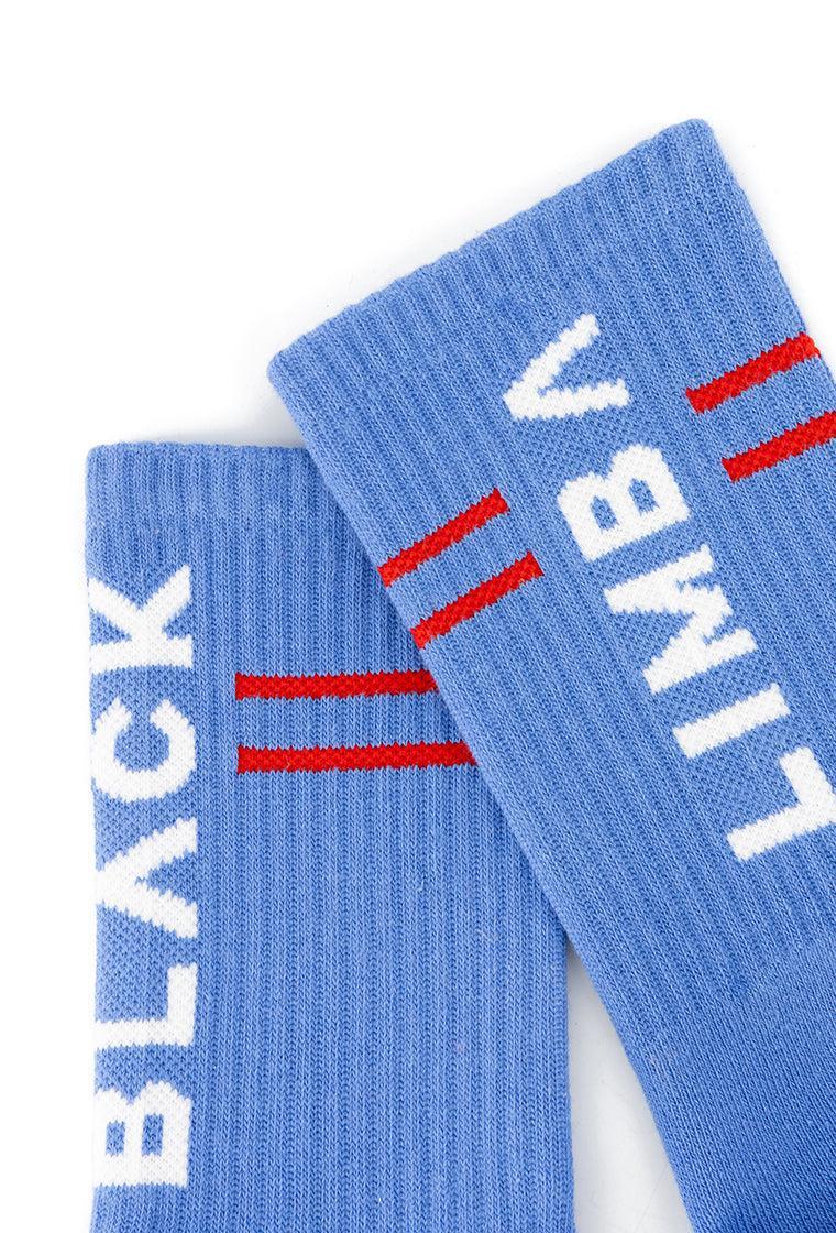 Calcetines largos Grip - Blue & Coral-Black Limba