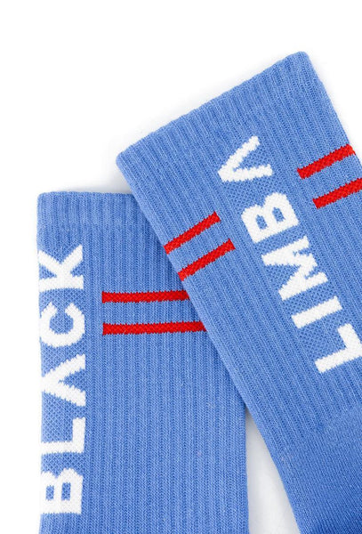 Calcetines largos Grip - Blue & Coral-Black Limba