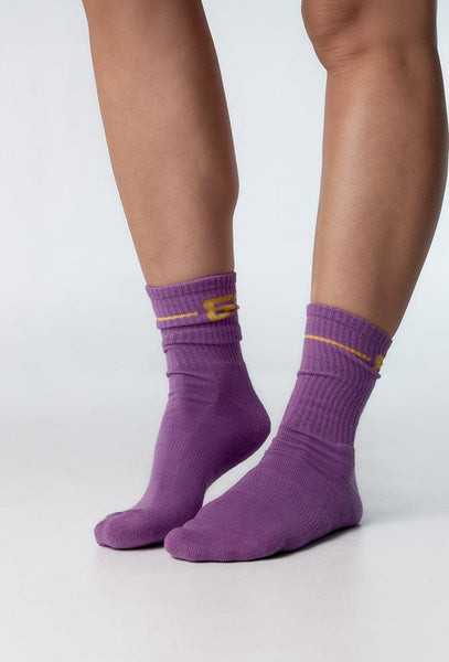 Calcetines largos Jab - Lilac-Black Limba