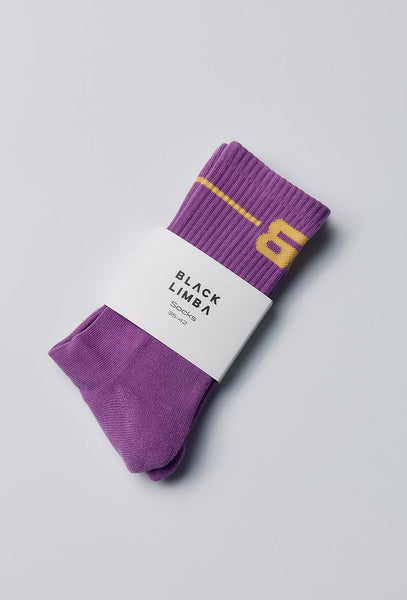 Calcetines largos Jab - Lilac-Black Limba