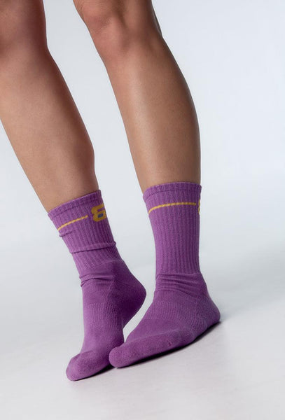 Calcetines largos Jab - Lilac-Black Limba