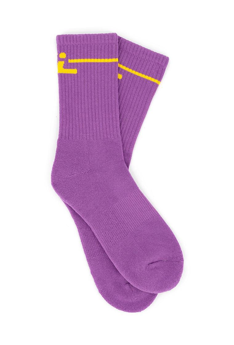 Calcetines largos Jab - Lilac-Black Limba