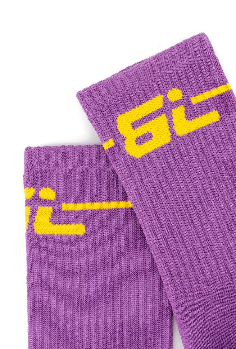 Calcetines largos Jab - Lilac-Black Limba