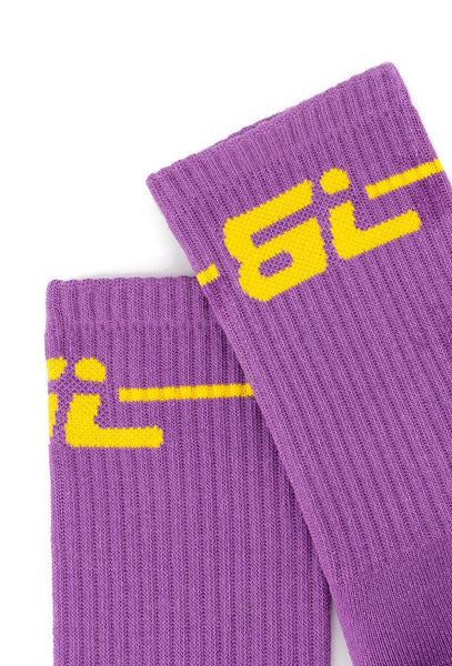 Calcetines largos Jab - Lilac-Black Limba