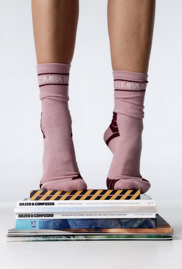 Calcetines largos Padma - Tulipwood-Black Limba