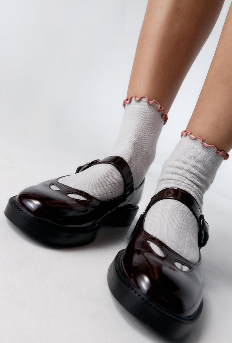 Calcetines medios Lance - Grey-Black Limba