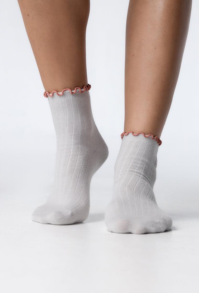 Calcetines medios Lance - Grey-Black Limba