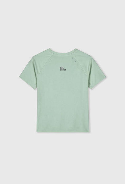Camiseta deportiva Boost - Frosty Green-Black Limba