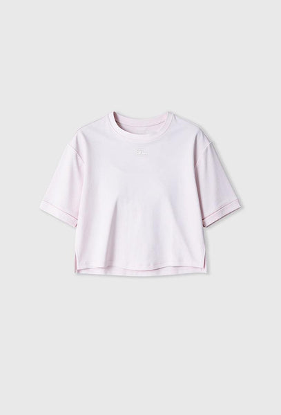 Camiseta deportiva Mist - Marshmallow-Black Limba