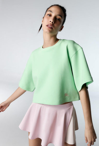 Camiseta deportiva manga corta Karen - Green-Black Limba