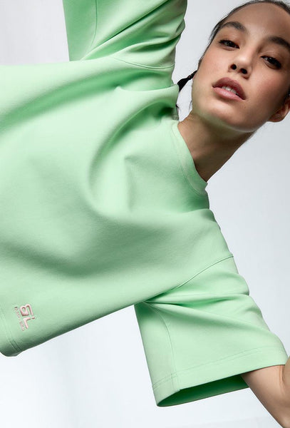 Camiseta deportiva manga corta Karen - Green-Black Limba