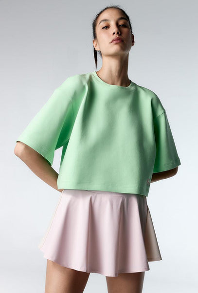 Camiseta deportiva manga corta Karen - Green-Black Limba