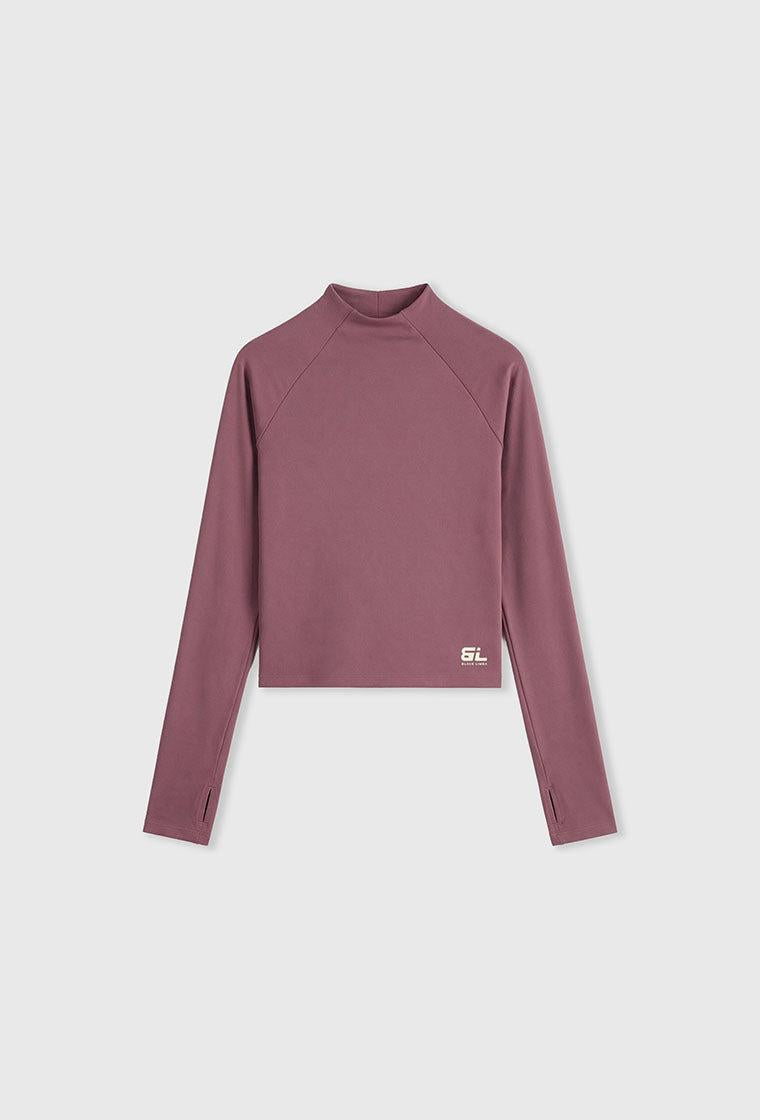 Camiseta tacto suave Halves - Rose brown