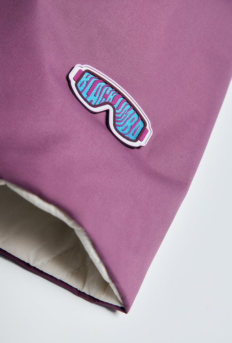 Chaqueta acolchada reversible Kai - Cream-Black Limba