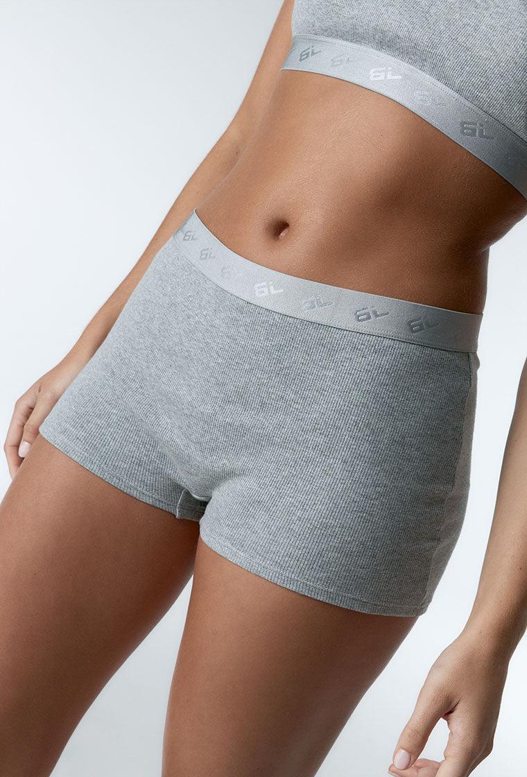 Conjunto de lencería Brise & Aria - Grey-Black Limba