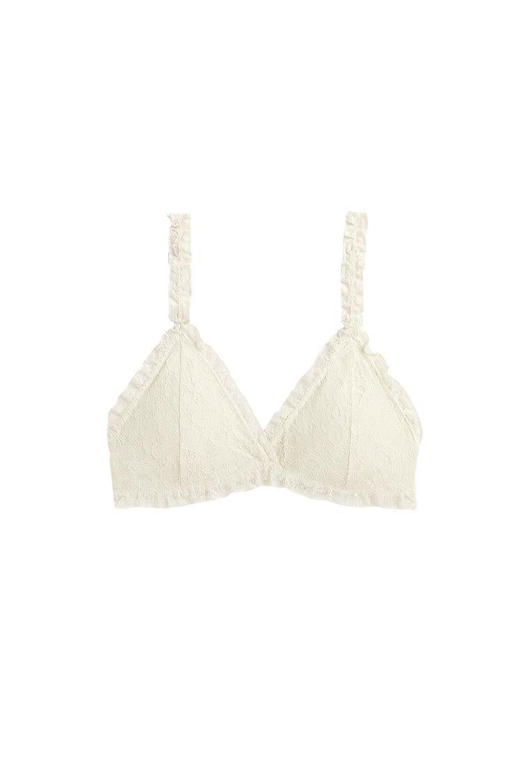 Bralette Halter Dahlia - Cream-Black Limba