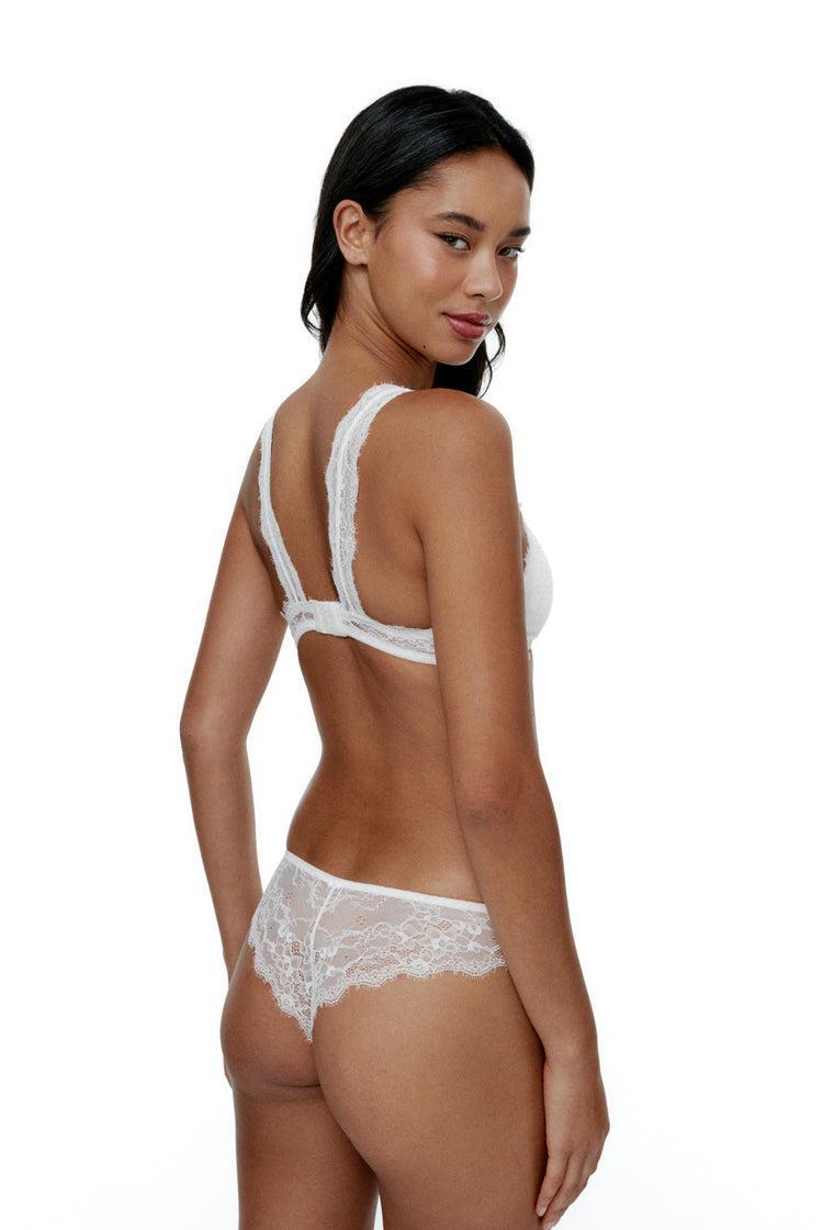 Conjunto de lencería Dulcet - Cream-Black Limba