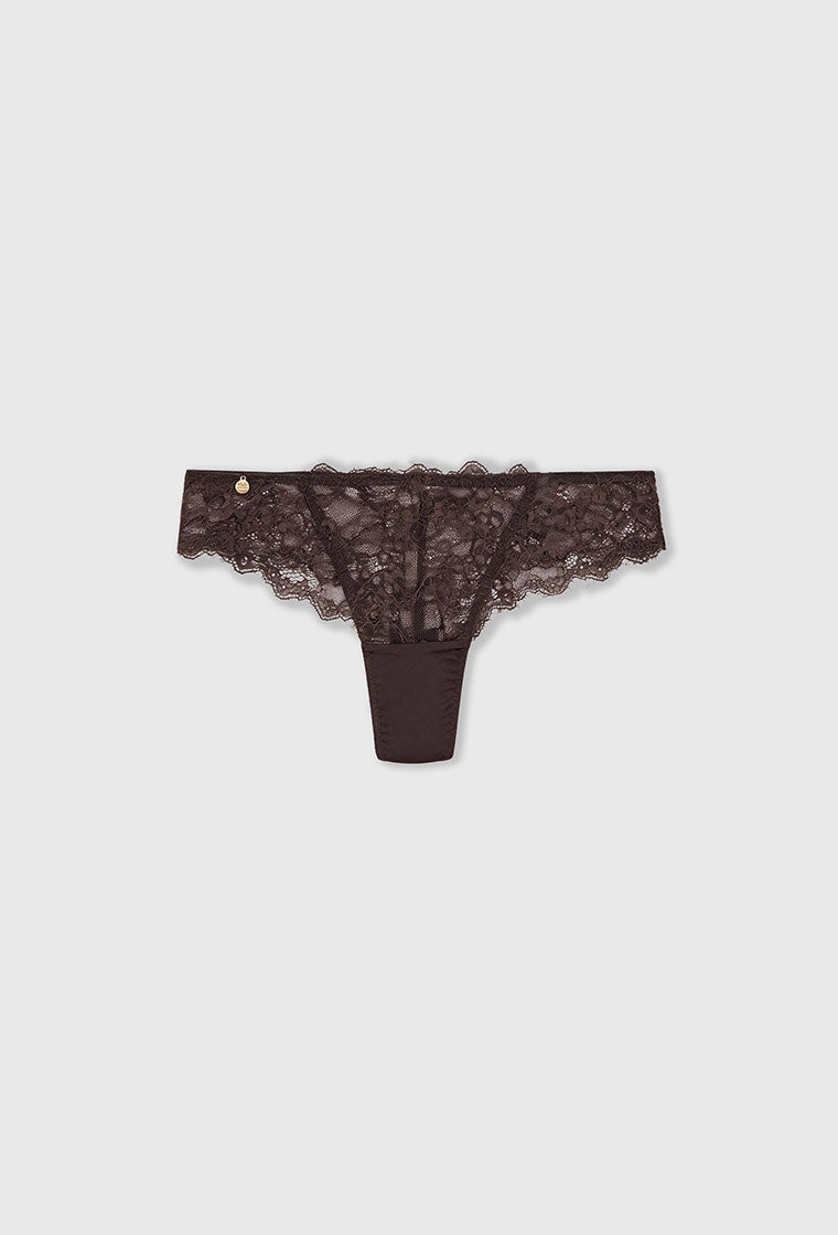 Conjunto de lencería Dulcet - Dark brown-Black Limba