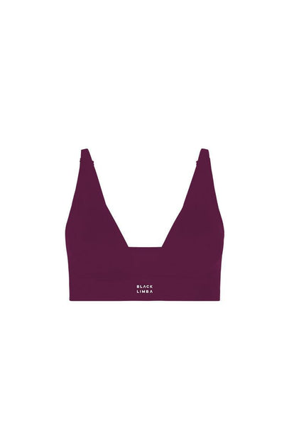 Sujetador triangular Eryx - Amaranth-Black Limba