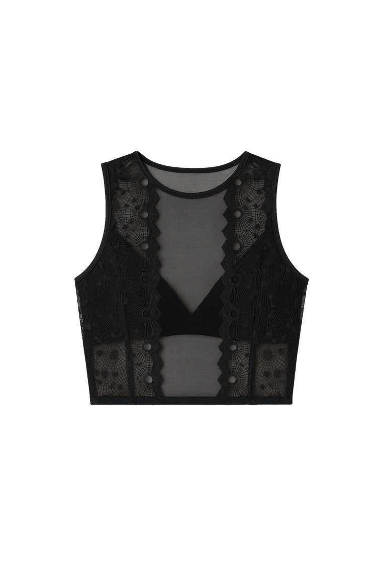 Conjunto de lencería Fawn - Black-Black Limba