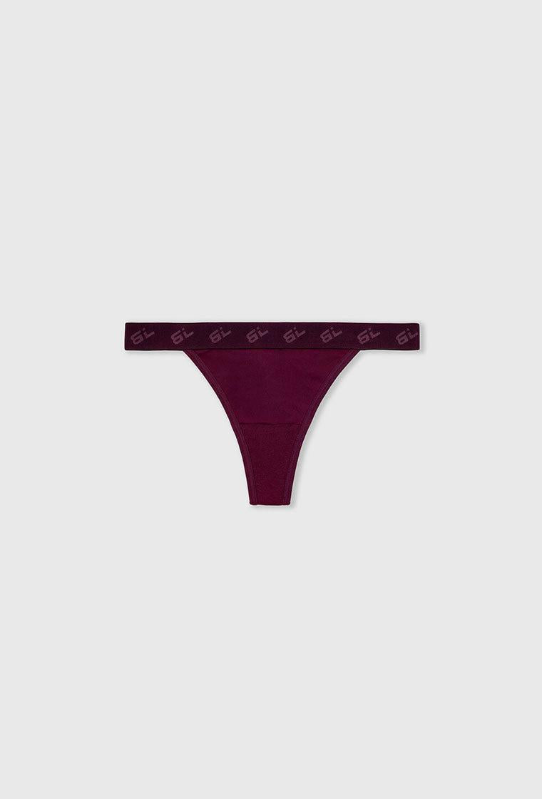 Conjunto de lencería Mesha & Tulyn - Burgundy-Black Limba