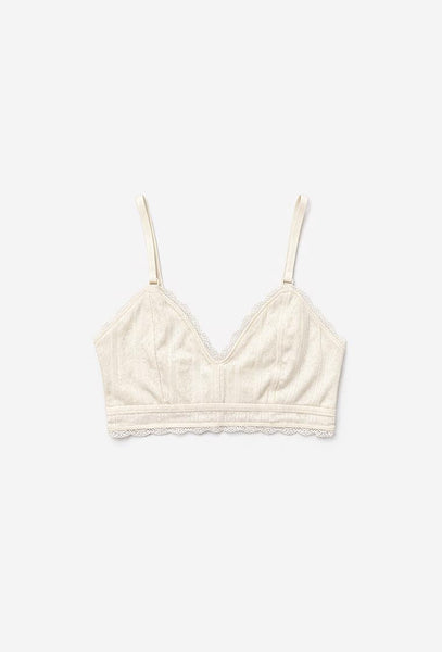 Conjunto de lencería Molly & Barbara - Soft Yellow-Black Limba