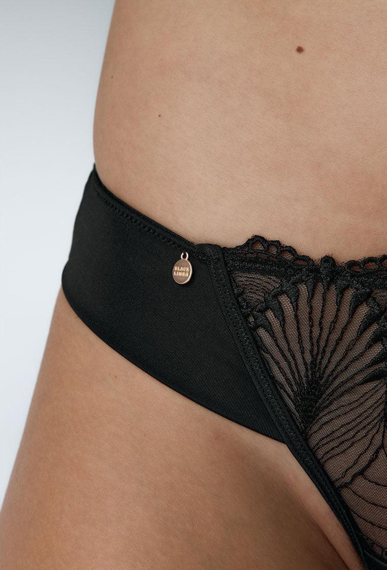 Conjunto de lencería Nerina - Black-Black Limba