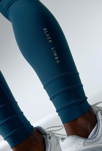 Conjunto deportivo Aqualine - Mid blue & Green-Black Limba