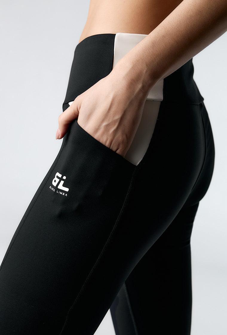 Conjunto deportivo Boldfit - Black & Cream-Black Limba