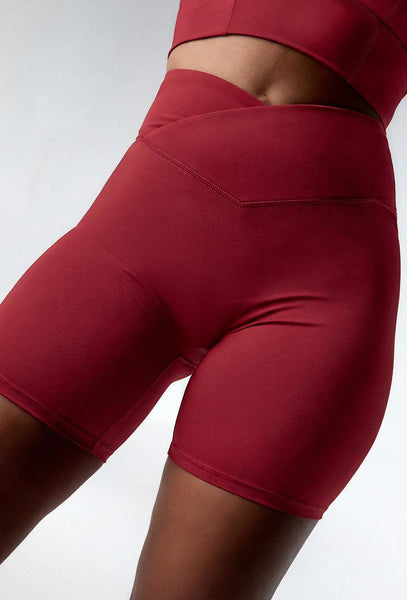 Conjunto deportivo Diardi & Ica Short - Cherry-Black Limba